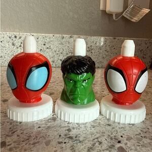 GOOD 2 GROW Toppers Spidey Spider-Man Hulk Lot of 3